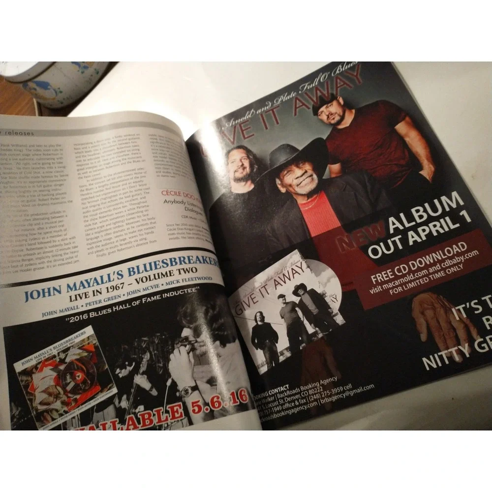 Living Blues Magazine Issue 242 April 2016 Preston Shannon Festival Guide